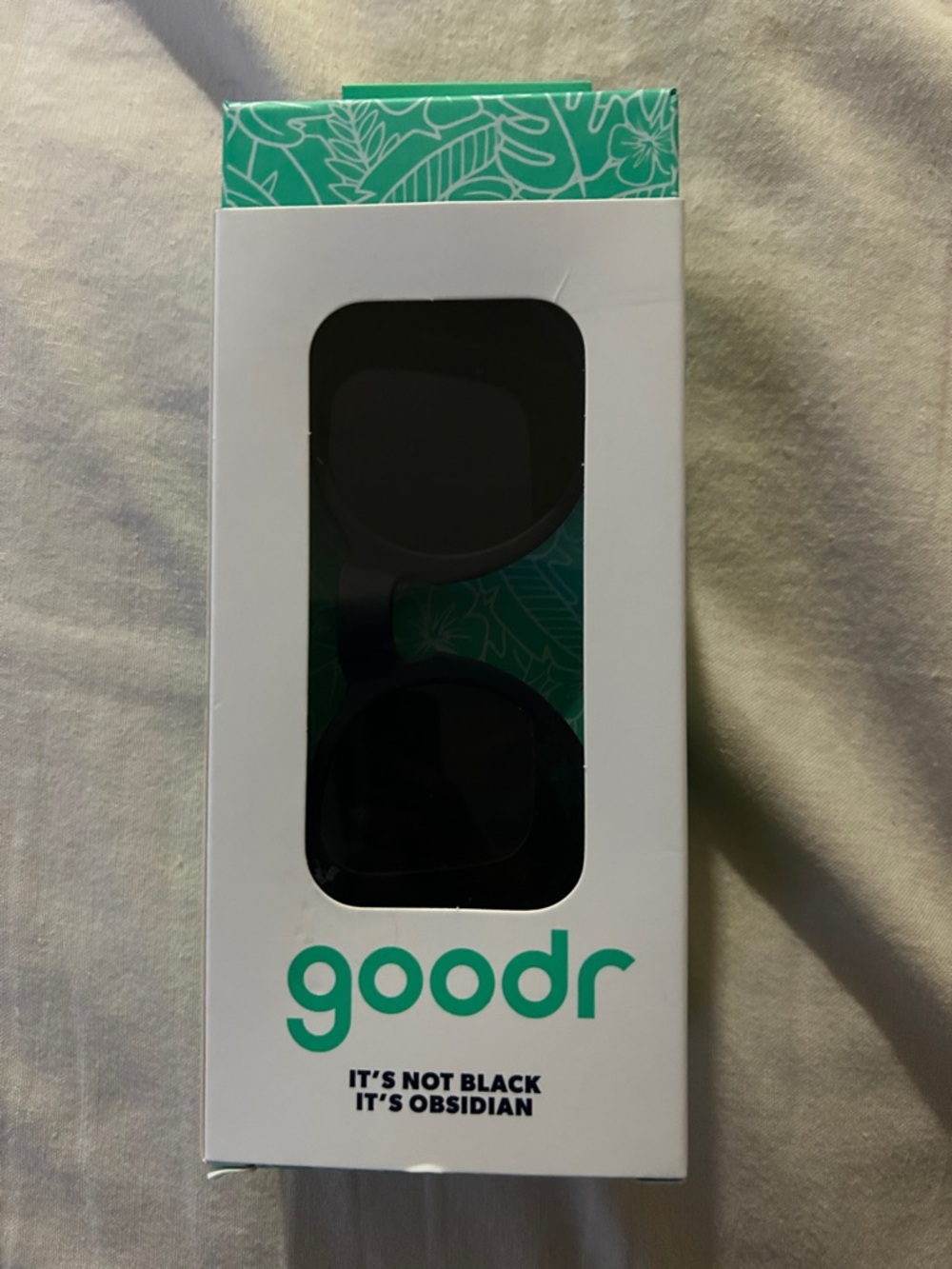 goodr Obsidian Black Performance Sunglasses - Polarized Active Wear